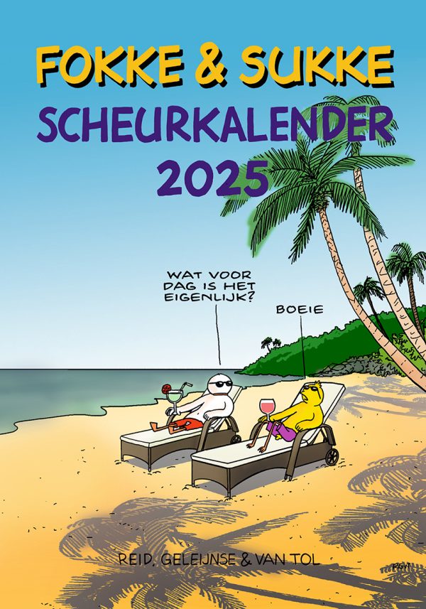 Scheurkalender 2025 voorkant